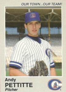 Andy Pettitte Minor League Baseball Card Guide 11