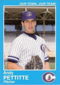 Andy Pettitte Minor League Baseball Card Guide 12