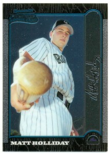 1999 Topps #442 Matt Holliday/Jeff Winchester VG RC Rookie Colorado Rockies  - Under the Radar Sports