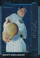 1999 Bowman's Best Baseball #172 Matt Holliday Rookie Card at