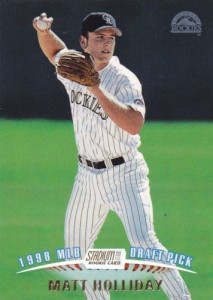 1999 Bowman's Best Baseball #172 Matt Holliday Rookie Card at