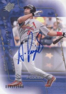 At Auction: 2006 Topps #596 Albert Pujols Rookie Reprint