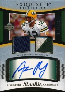 2005 Exquisite Aaron Rodgers