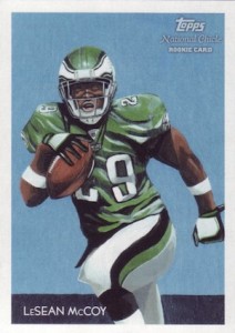 2009 TOPPS #400 LeSEAN McCOY RC (HOF ALL 2010s) PSA 10 F3188139