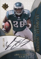 2010 Prestige Rookie Review Materials #6 LeSean McCoy : Philadelphia Eagles