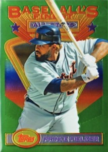 Prince Fielder 2013 Topps Chasing History Holofoil #CH-90 - Detroit Tigers  at 's Sports Collectibles Store