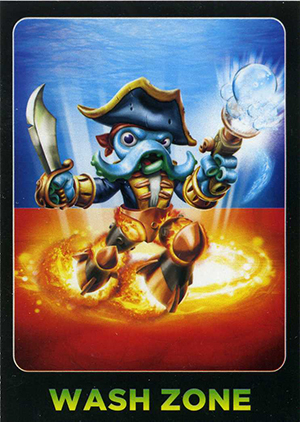 skylanders swap force wash buckler card