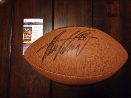 Adrian Peterson Signed Football