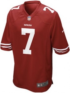 colin kaepernick jersey sells