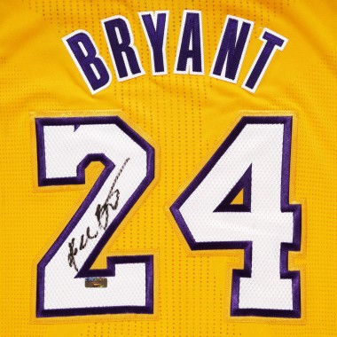 kobe bryant signature jersey