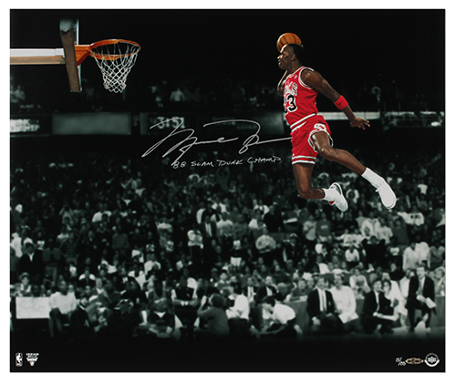 Photo Basketball Color 8x10 Chicago Bulls Michael Jordan Crossover HOF