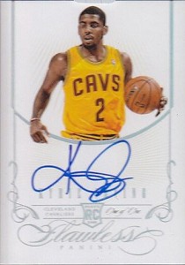 01 2012-13 Panini Flawless Kyrie Irving Autograph 1_1 Easy Seeing Green: Top 2012-13 Panini Flawless Basketball Sales 1