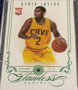 10 2012-13 Panini Flawless Emerald Kyrie Irving Easy Seeing Green: Top 2012-13 Panini Flawless Basketball Sales 10