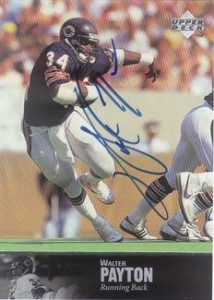 Walter Payton Cards, Memorabilia, Autographs and Rookie Card Guide