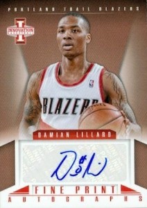 damian lillard signed jersey