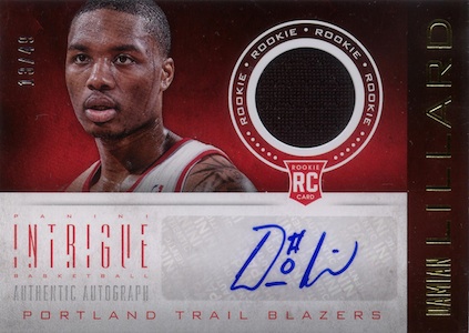 damian lillard autographed jersey