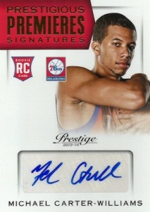 Michael Carter-Williams Rookie Card Checklist and Guide 15