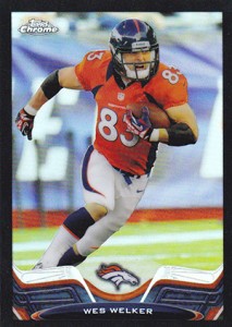 : 2009 Topps Chrome #TC27 Wes Welker : Collectibles & Fine Art