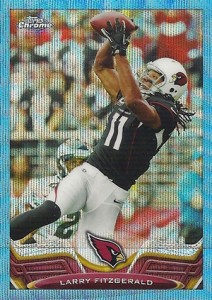 Larry Fitzgerald 2013 Topps Chrome Purple Refractor #2 Price Guide