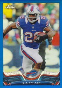 2013 Topps Chrome Football Variation Short Prints Guide