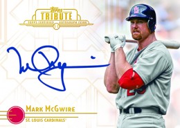 1988 Topps Baseball Error Card Mark McGwire 87 Record Breakers #3 Cyan  Triangle!