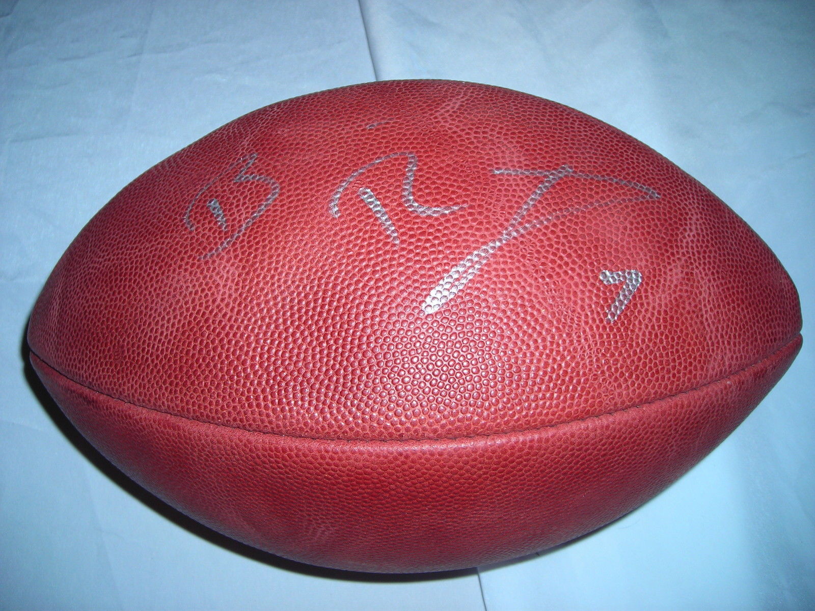 ben roethlisberger signed football