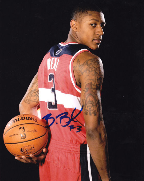 Bradley Beal Washington Wizards Autographed Jersey JSA Certified