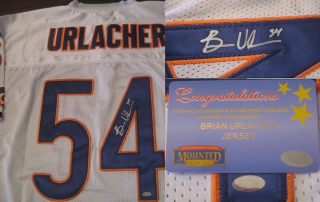 Brian Urlacher Card 2003 Fleer Mystique Shining Stars Jerseys #BU