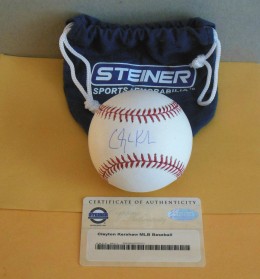 Clayton Kershaw Signed Baseball 3
