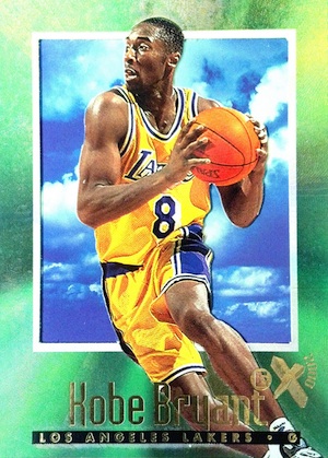 kobe bryant press pass rookie card