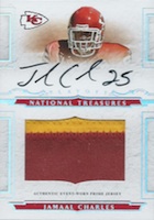 Jamaal Charles Cards and Memorabilia Guide