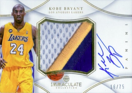 rare kobe bryant jersey