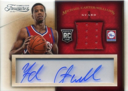 Michael Carter-Williams Rookie Card Checklist and Guide 21