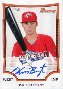 Top Kris Bryant Prospect Cards