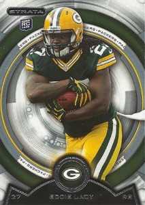 2013 Topps Mini Gold #406 Eddie Lacy Rookie Packers Seahawks 28/58