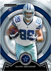 Gavin Escobar 2013 Topps Triple Threads Rookie Worn Jersey Autograph Rookie  #TTRAR-GE - 01/50 - Dallas Cowboys at 's Sports Collectibles Store