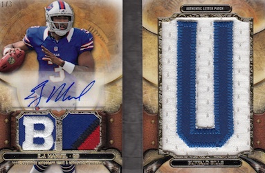 2013 Topps Strata Robert Woods RC Jersey Relic SN 145 /213 #SR-RW