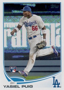  Yasiel Puig 2014 Topps Red Rookie Card - Baseball Slabbed Rookie  Cards : Collectibles & Fine Art