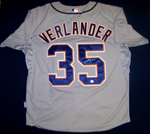 Justin Verlander Autographed Memorabilia  Signed Photo, Jersey,  Collectibles & Merchandise