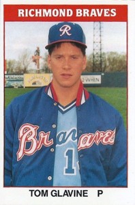 1986 Greenville Braves Minor League Rookie Tom Glavine