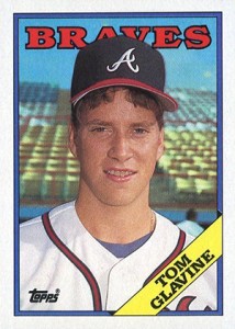 Slabbed Authenticated 1988 Topps Tom Glavine Rookie card Gem mint 10