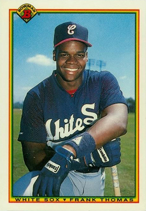 FRANK THOMAS 1992 Fleer Rookie Sensations #1 of 20 Excellent