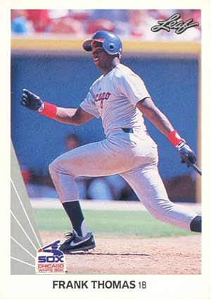 Mavin  1991 Fleer Ultra Frank Thomas Rookie Card #85 The Big