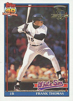 TOP 20 Frank Thomas Baseball Cards - Frank Thomas Rookie Card List 