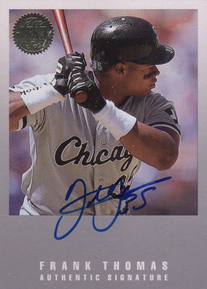 FS: $85 Frank Thomas on-card auto (2023 Topps '88 design) : r