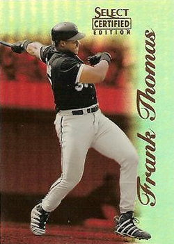 Best Cards: Frank Thomas — The Kelley Black Book