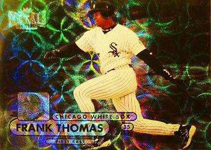 1998 METAL UNIVERSE DIAMOND HEROES FRANK THOMAS #2 CHICAGO WHITE SOX PSA 9  MINT 61876825 - AA Mint Cards