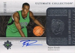 2006-07 Ultimate Collection Rajon Rondo RC #209 Autograph 3