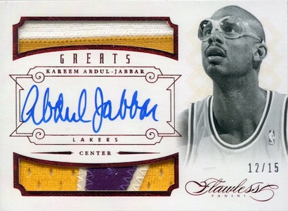 Kareem Abdul-Jabbar Autographed Los Angeles Lakers Signed Jersey HOF 95  Fanatics