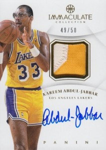 Kareem Abdul-Jabbar Football Trading Cards